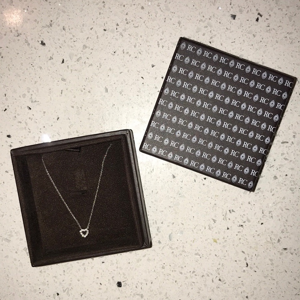 Roberto Coin Diamond Heart Necklace